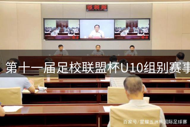 第十一届足校联盟杯U10组别赛事报名开启 全国青少年绿茵争锋